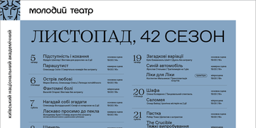 Репертуар листопада