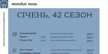 Репертуар січня