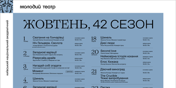 Репертуар жовтня